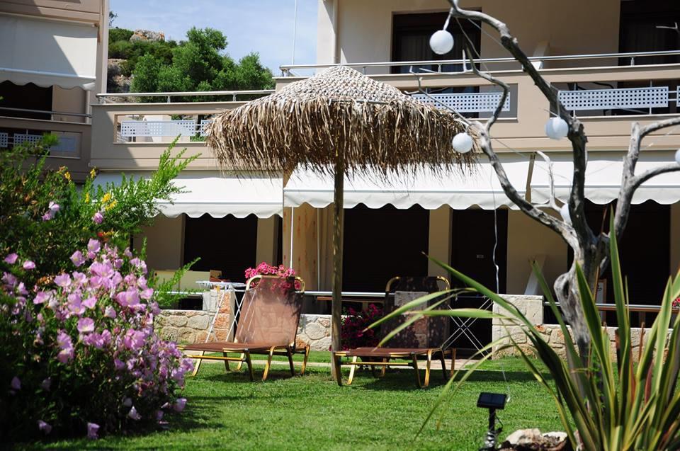 Allea Hotel And Apartments Toroni Bagian luar foto